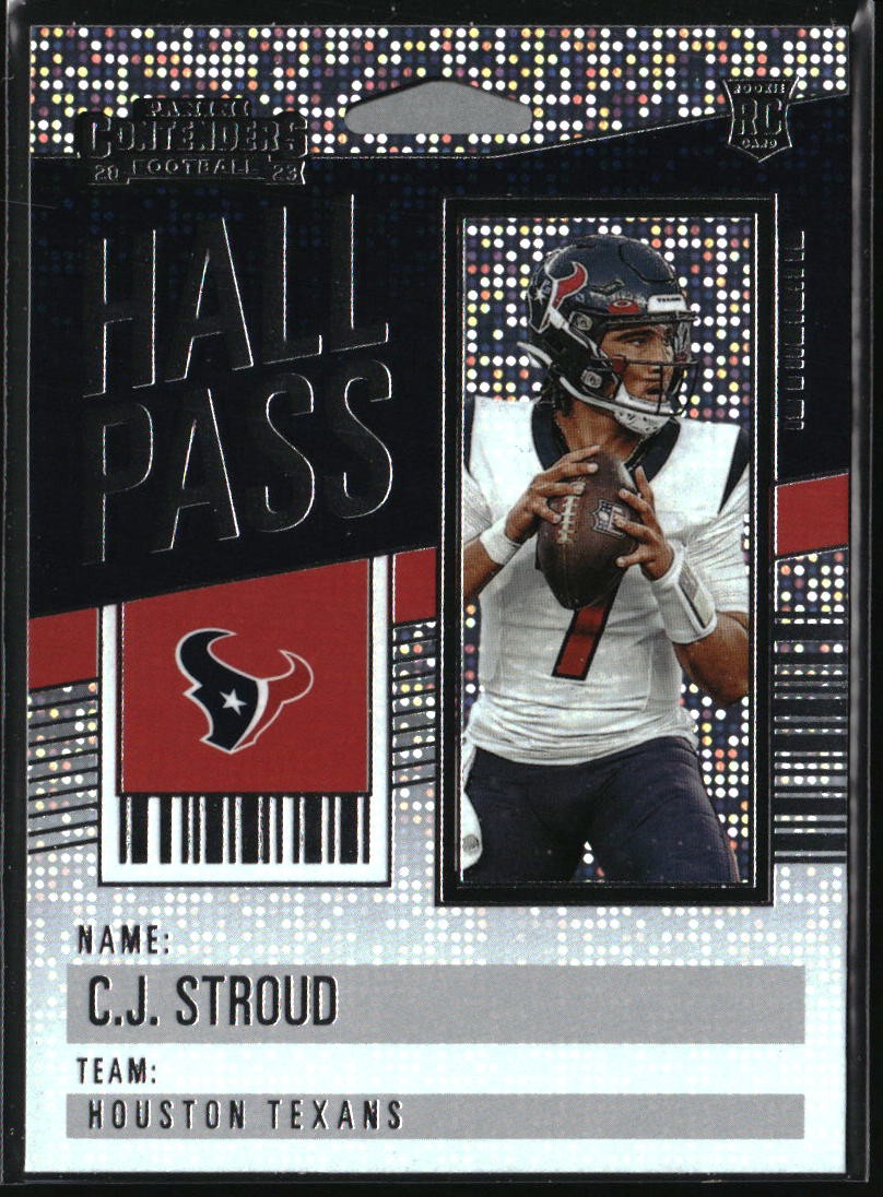 2023 Panini Contenders #24 C.J. Stroud Hall Pass