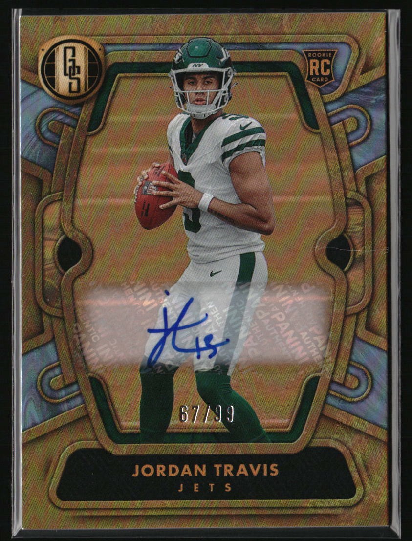 2024 Panini Gold Standard #175 Jordan Travis Autographs Platinum #/99