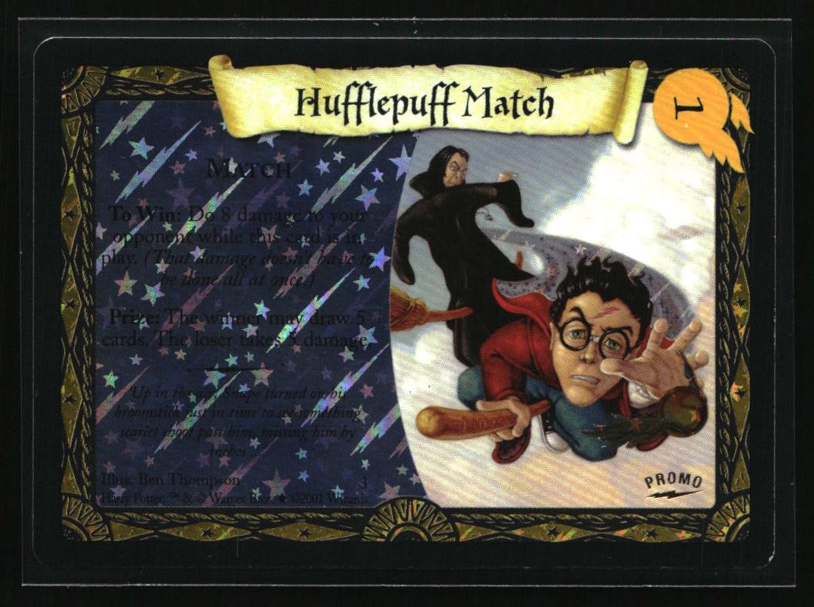 Harry Potter TCG Promo Cards #3 Hufflepuff Match
