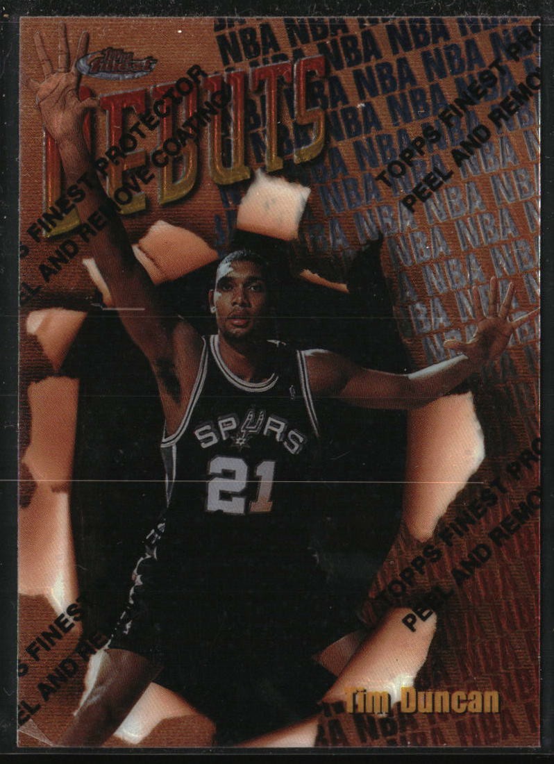 1997-98 Finest #101 Tim Duncan