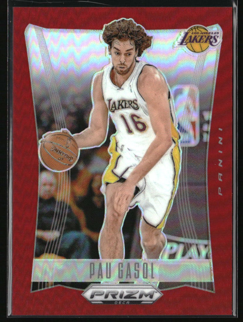2023-24 Panini Prizm Deca #233 Pau Gasol Prizms Red #/199