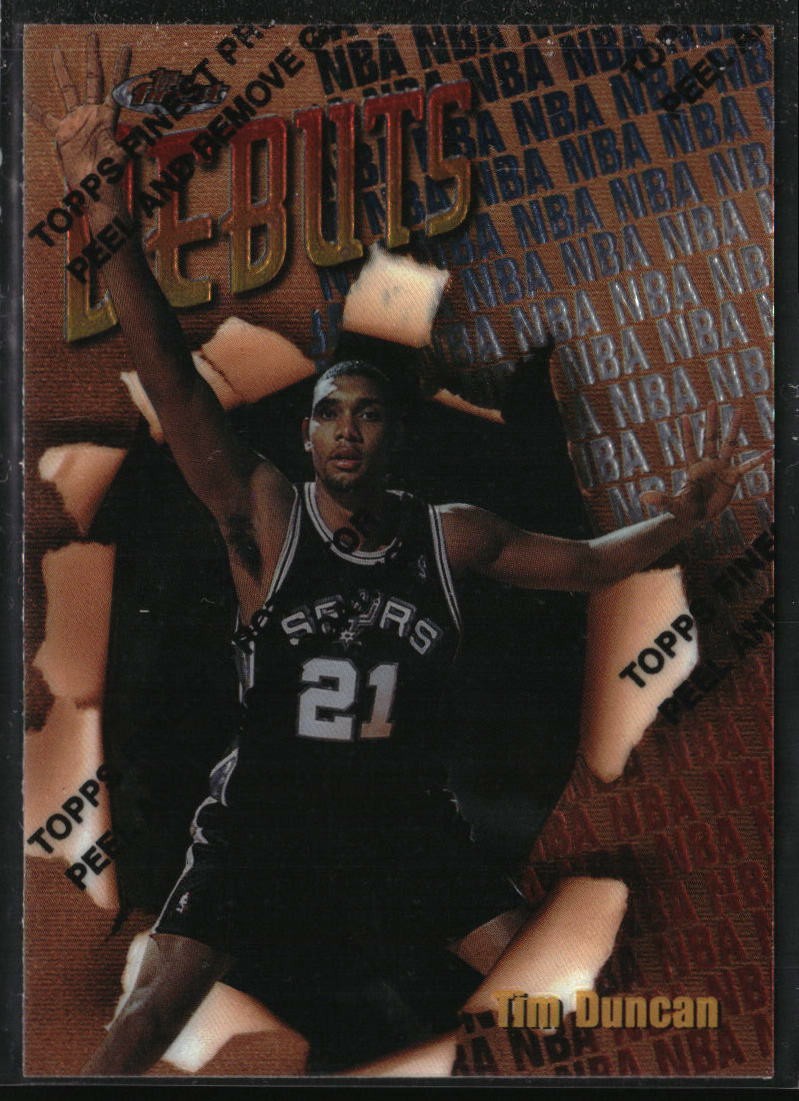 1997-98 Finest #101 Tim Duncan