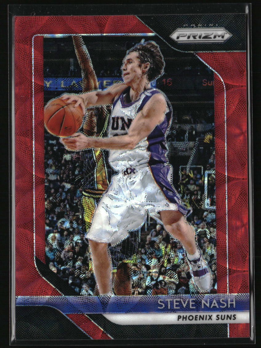 2018-19 Panini Prizm #155 Steve Nash Prizms Choice Red #/88