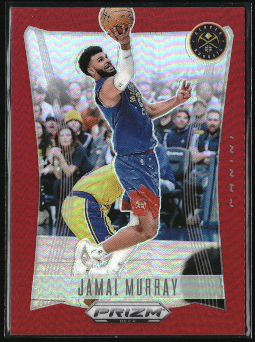 2023-24 Panini Prizm Deca #126 Jamal Murray Prizms Red #/199