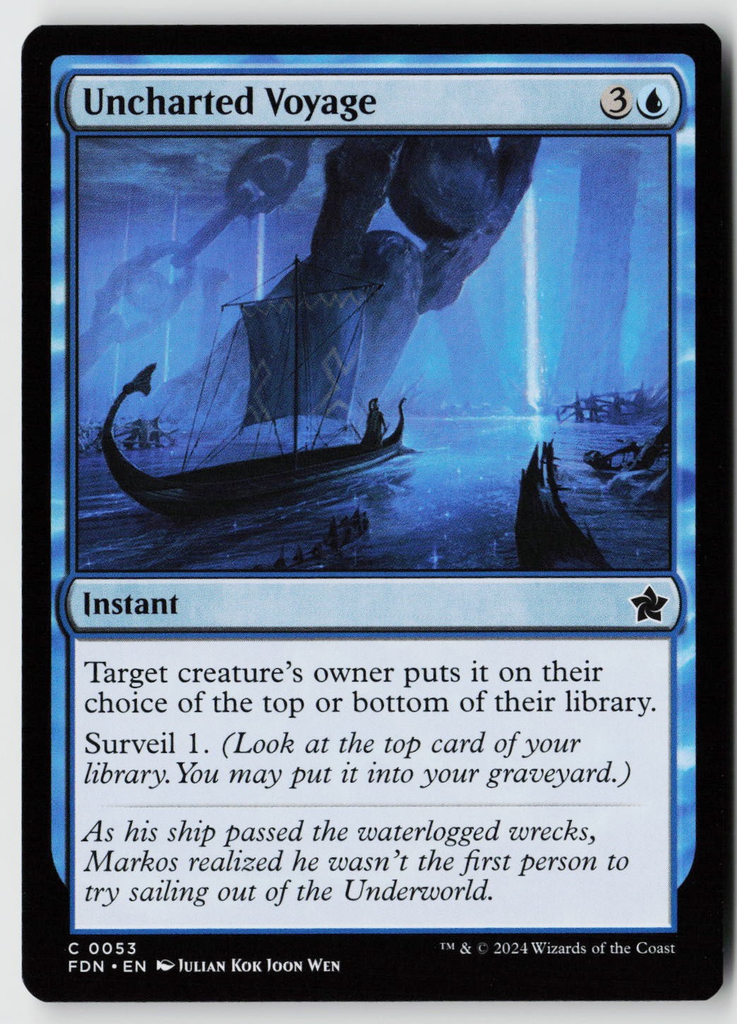 Foundations #53 Uncharted Voyage