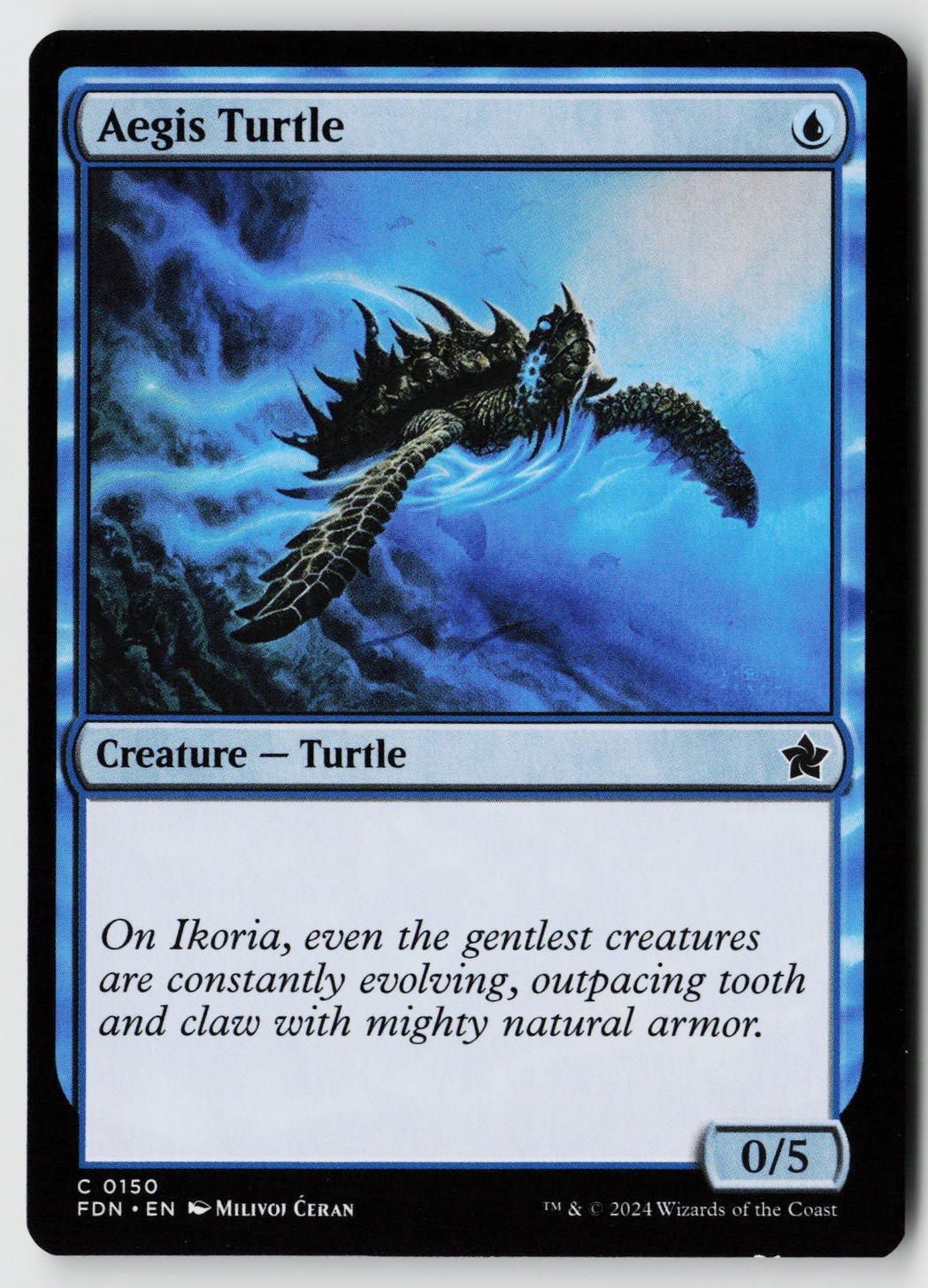 Foundations #150 Aegis Turtle