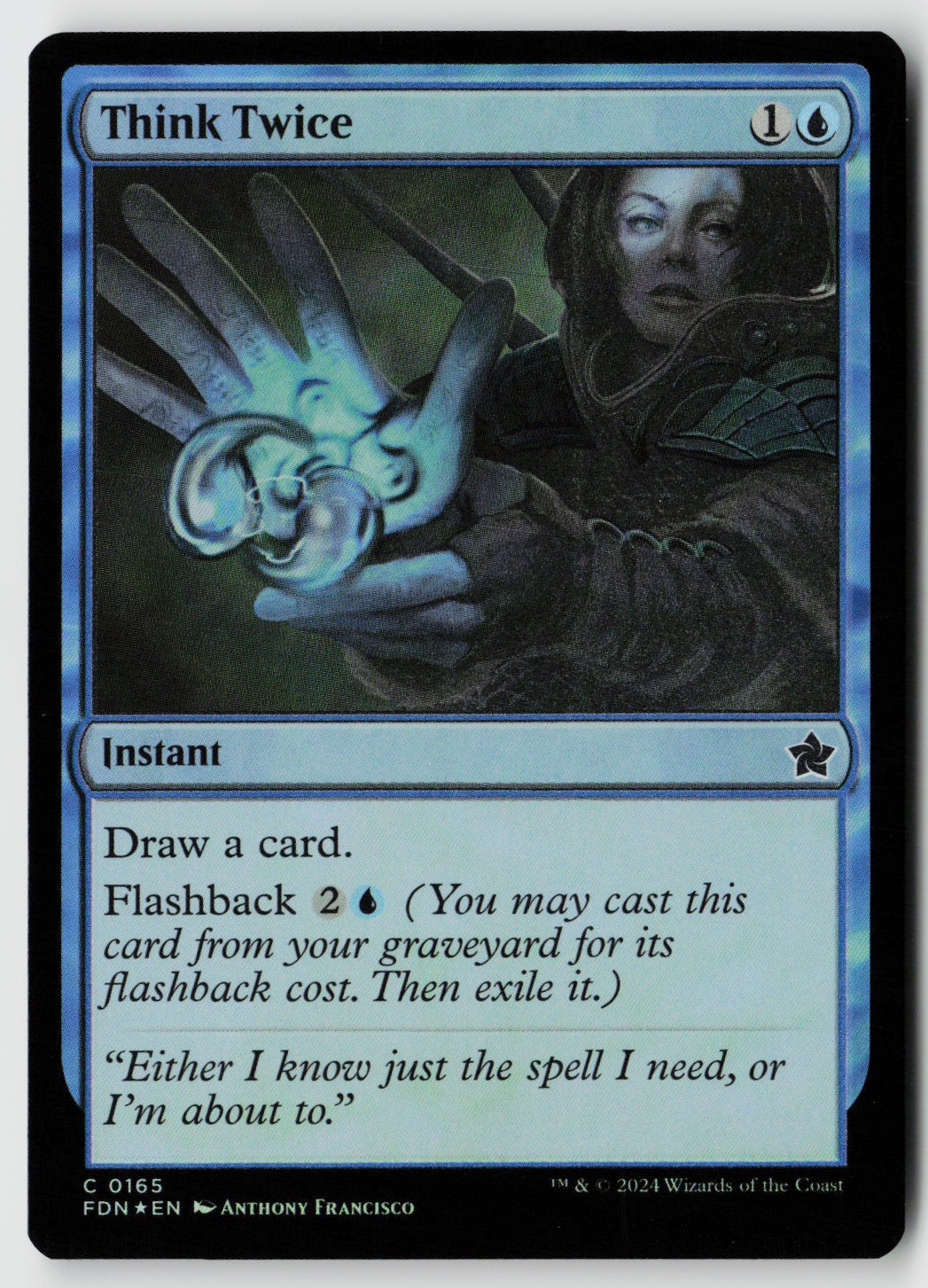 Foundations #165 Think Twice Foil