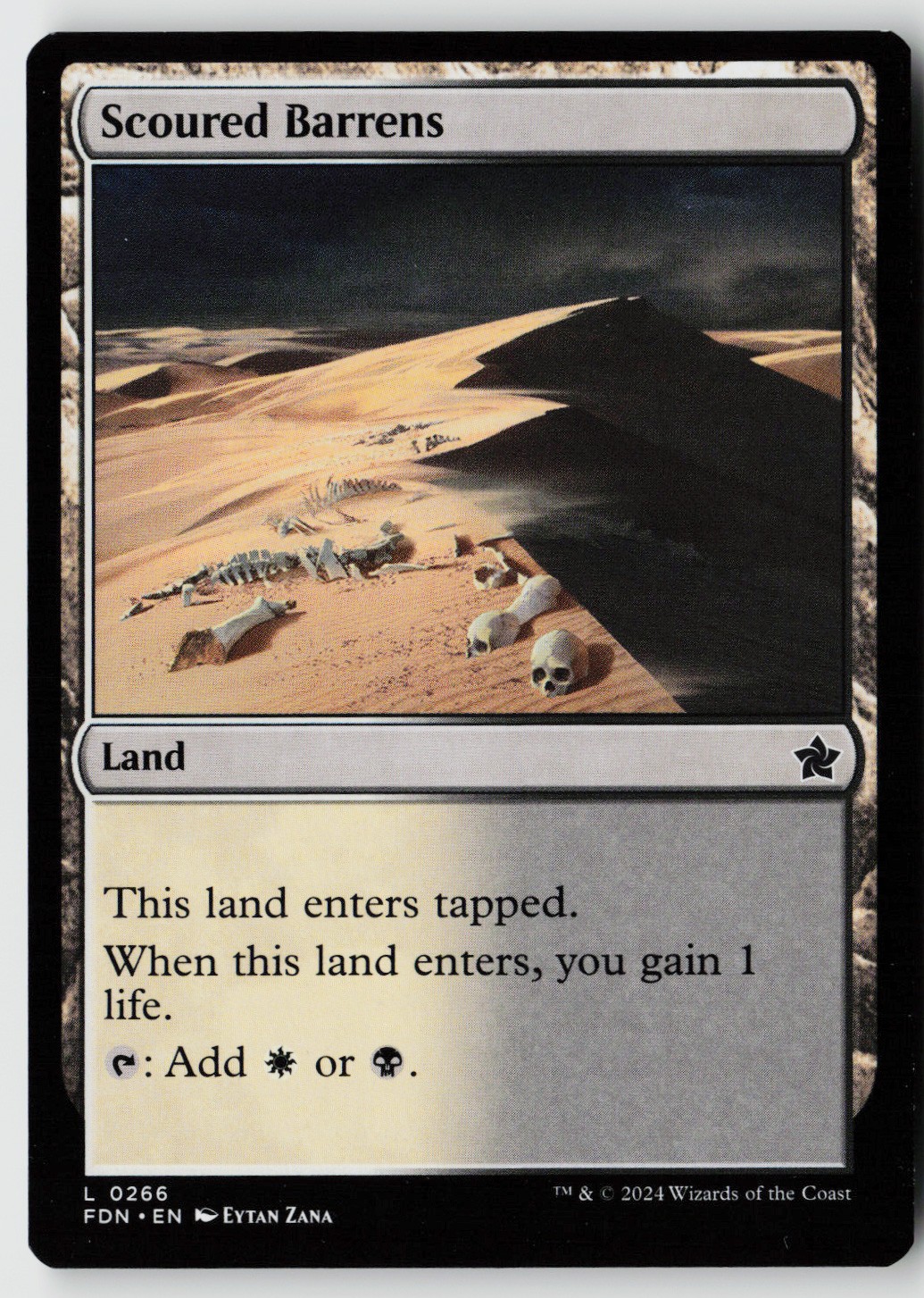Foundations #266 Scoured Barrens