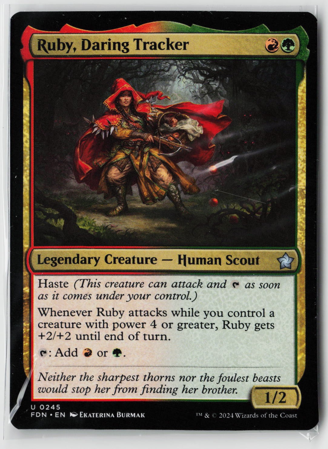 Foundations #245 Ruby, Daring Tracker