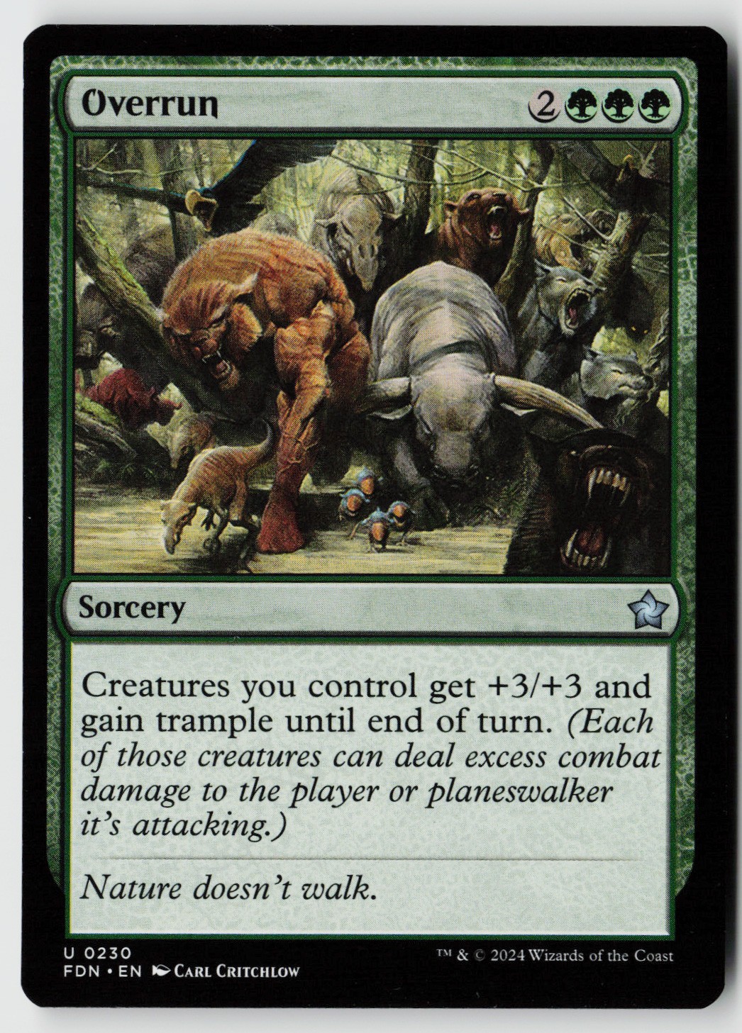 Foundations #230 Overrun