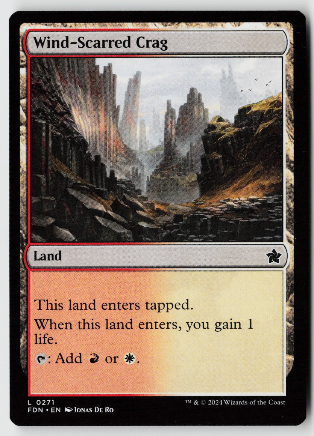 Foundations #271 Wind-Scarred Crag