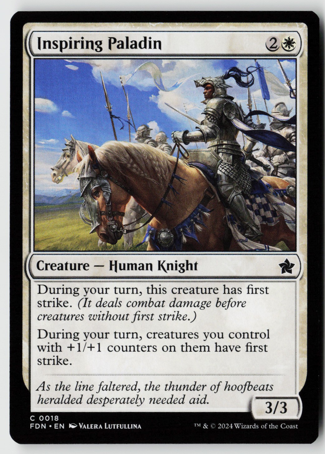 Foundations #18 Inspiring Paladin