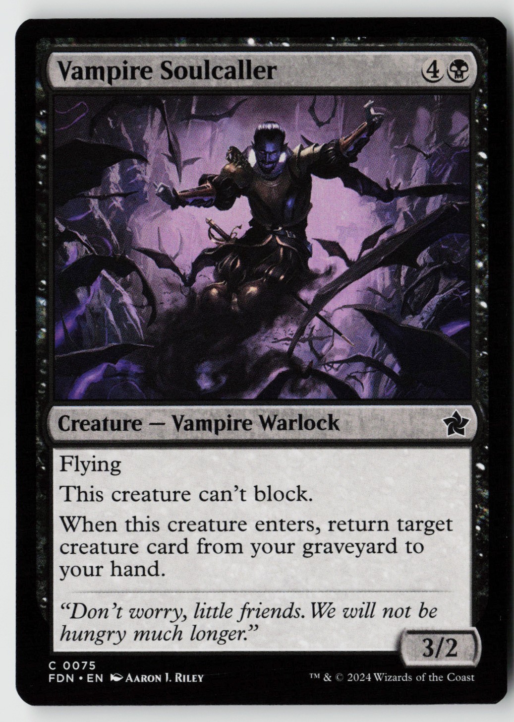 Foundations #75 Vampire Soulcaller