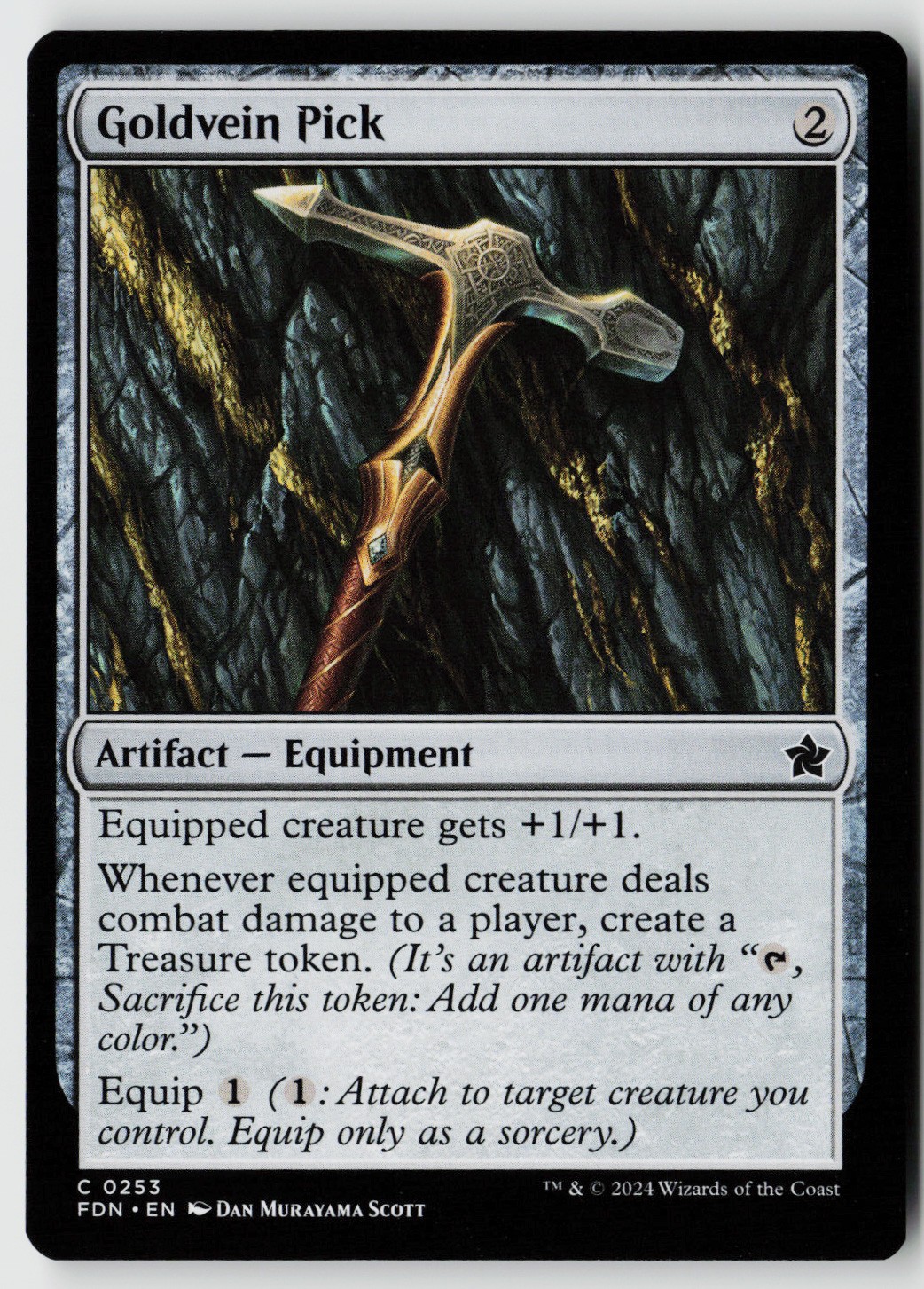 Foundations #253 Goldvein Pick