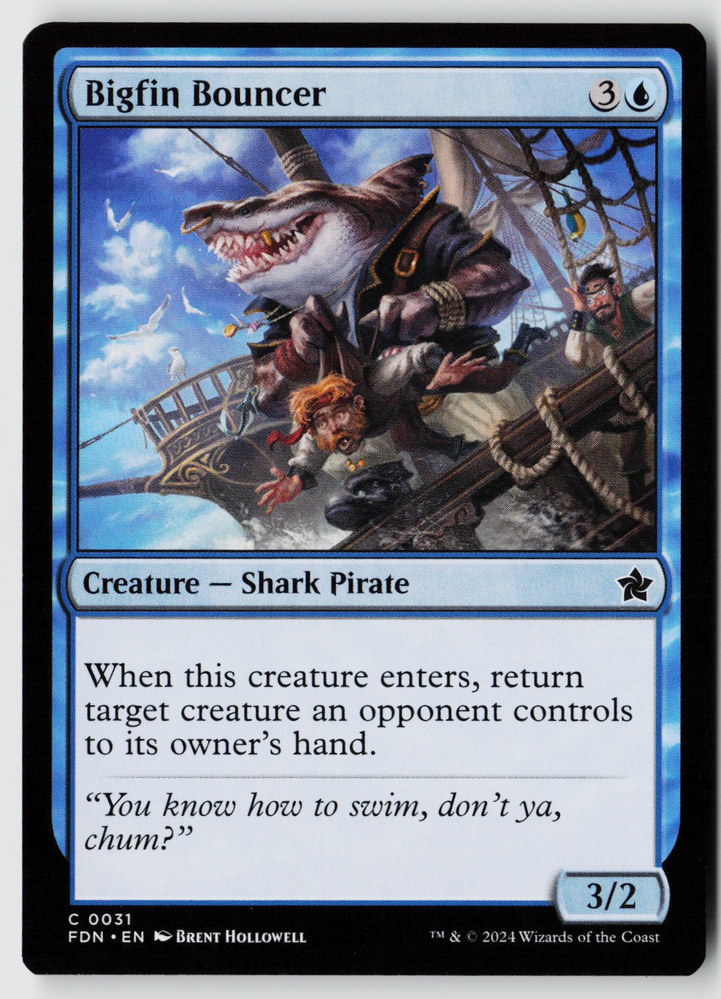 Foundations #31 Bigfin Bouncer