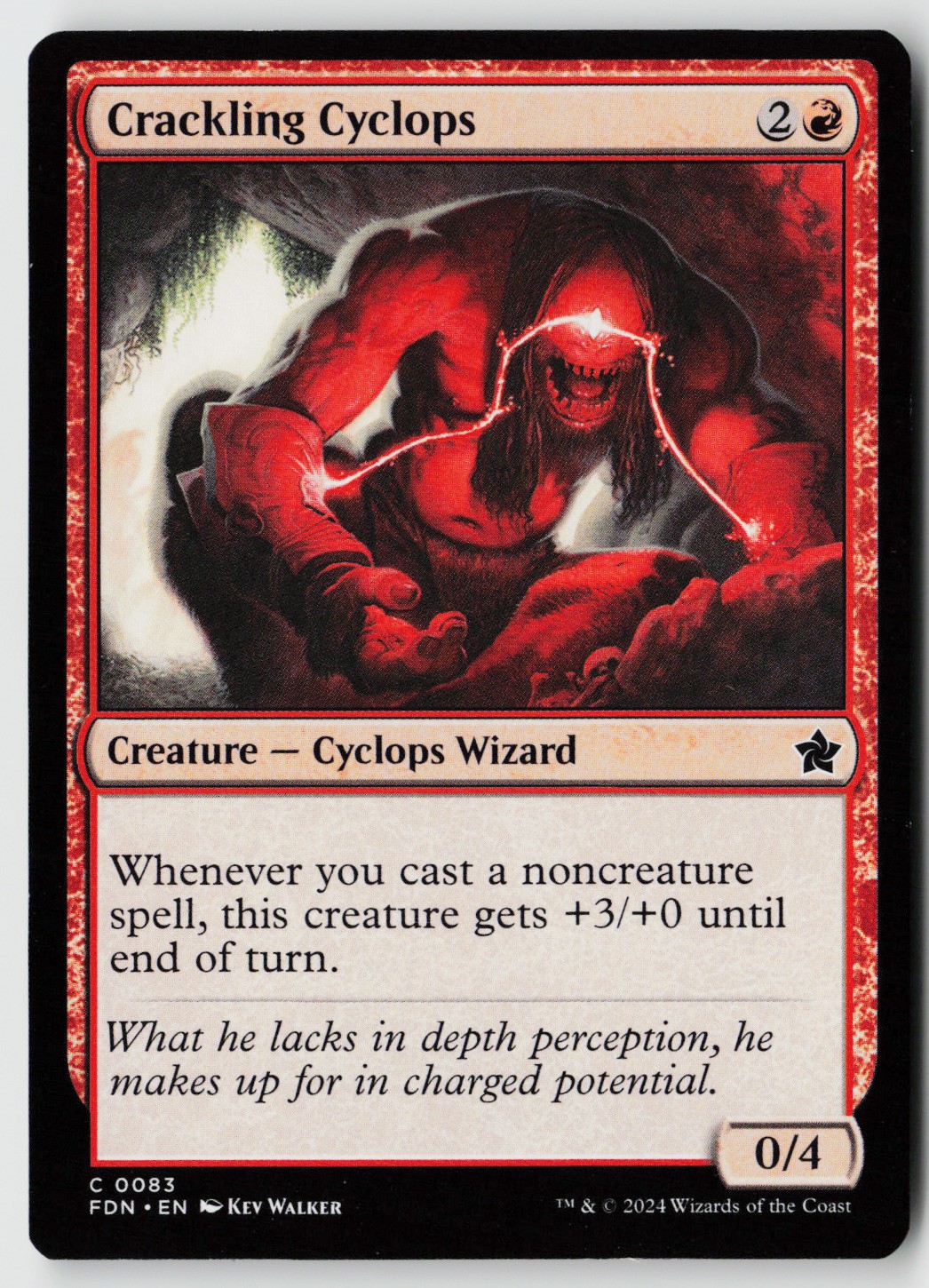 Foundations #83 Crackling Cyclops