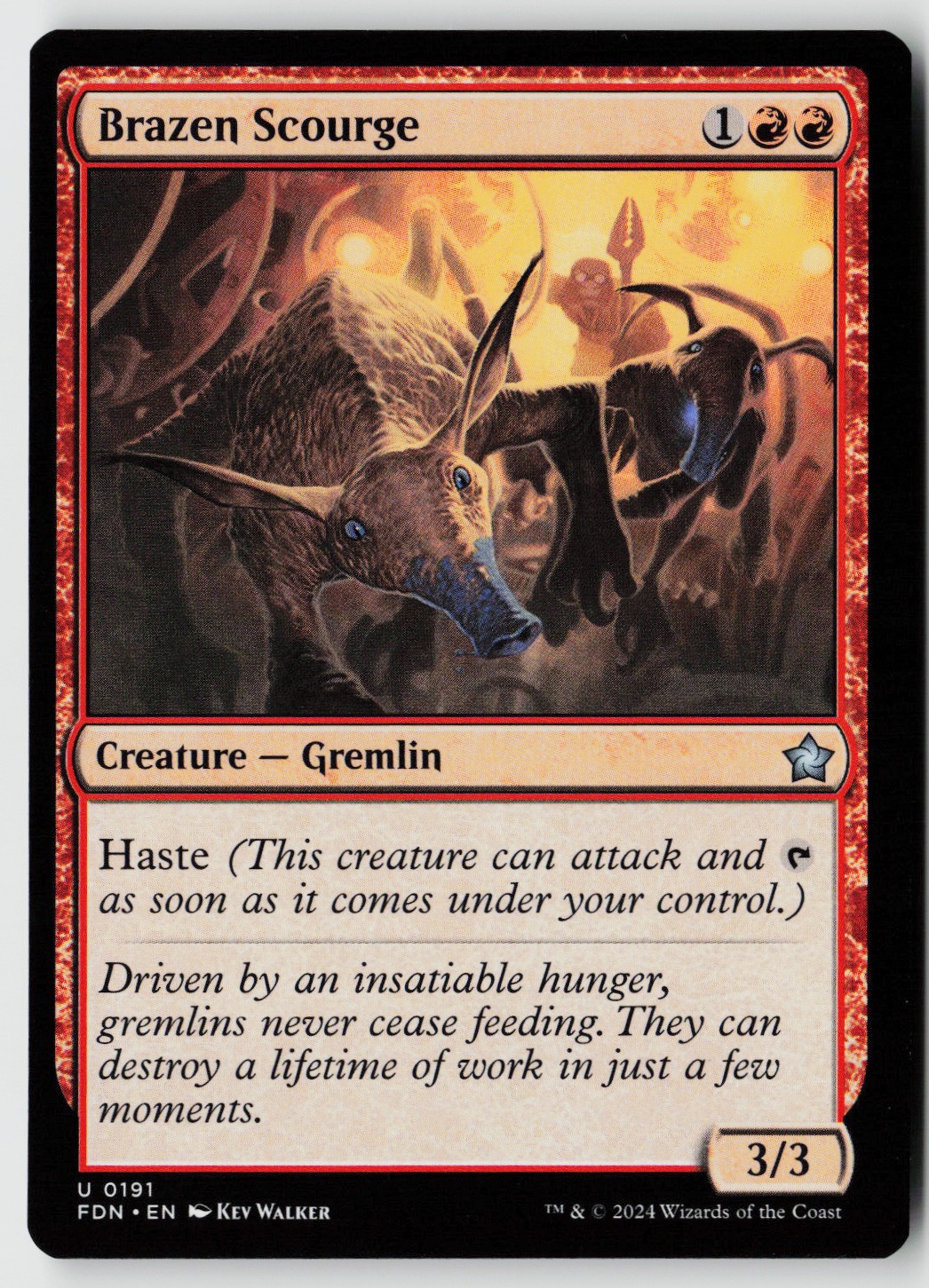 Foundations #191 Brazen Scourge