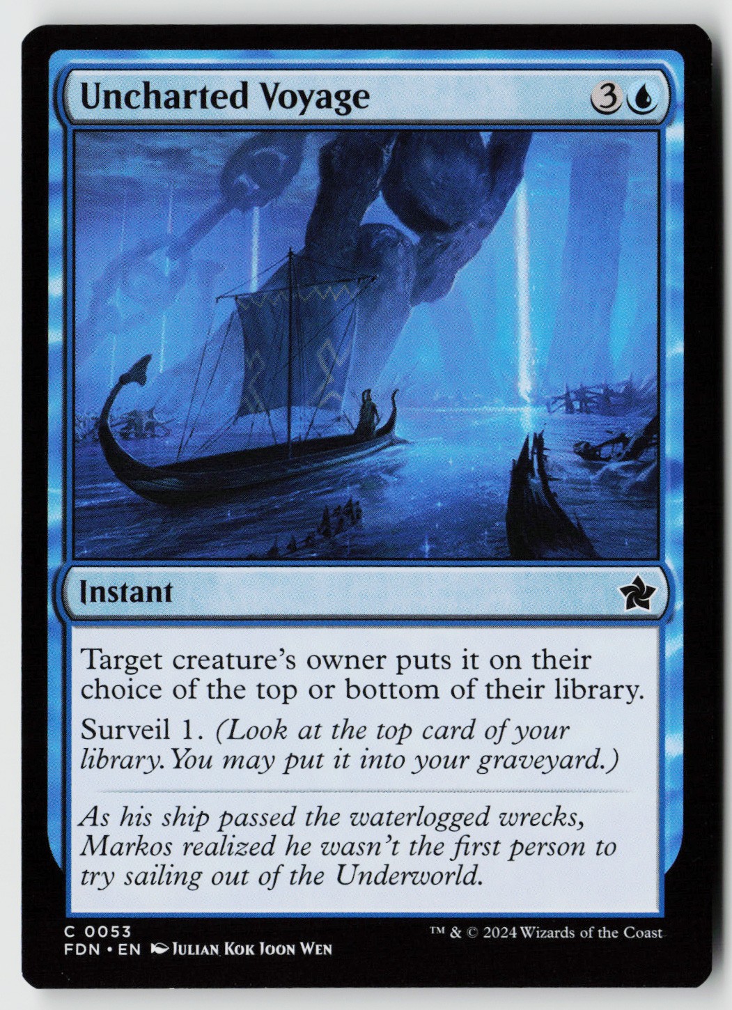 Foundations #53 Uncharted Voyage