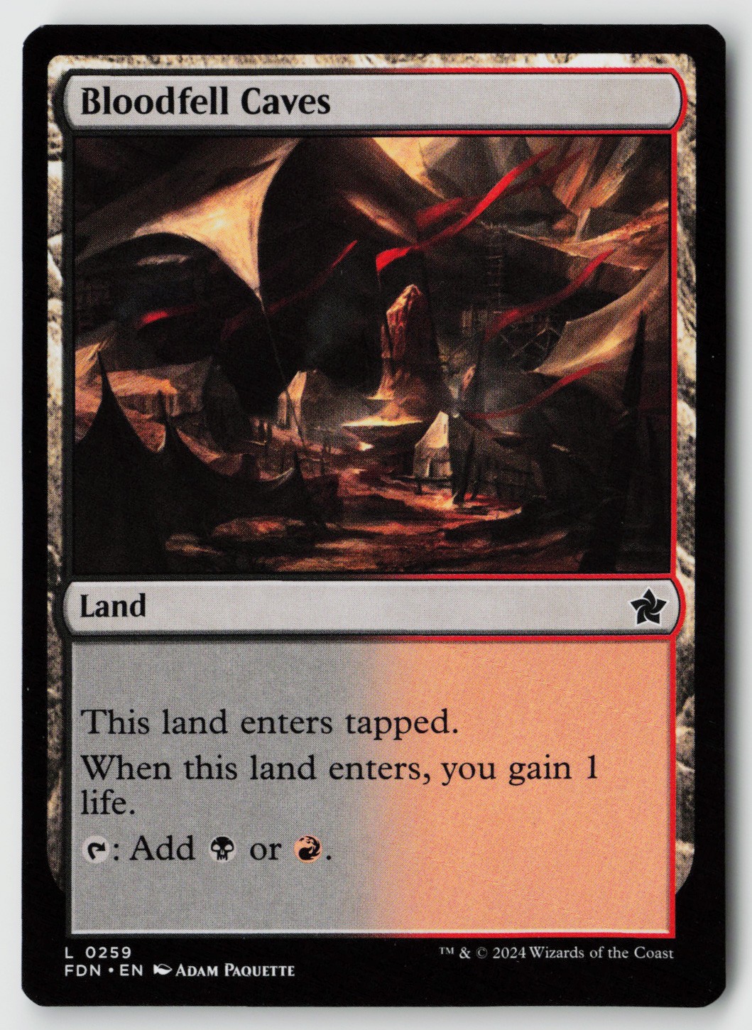 Foundations #259 Bloodfell Caves