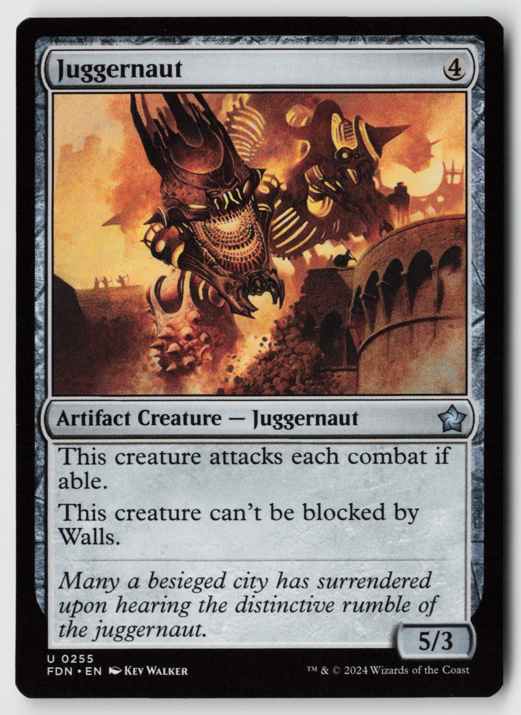 Foundations #255 Juggernaut