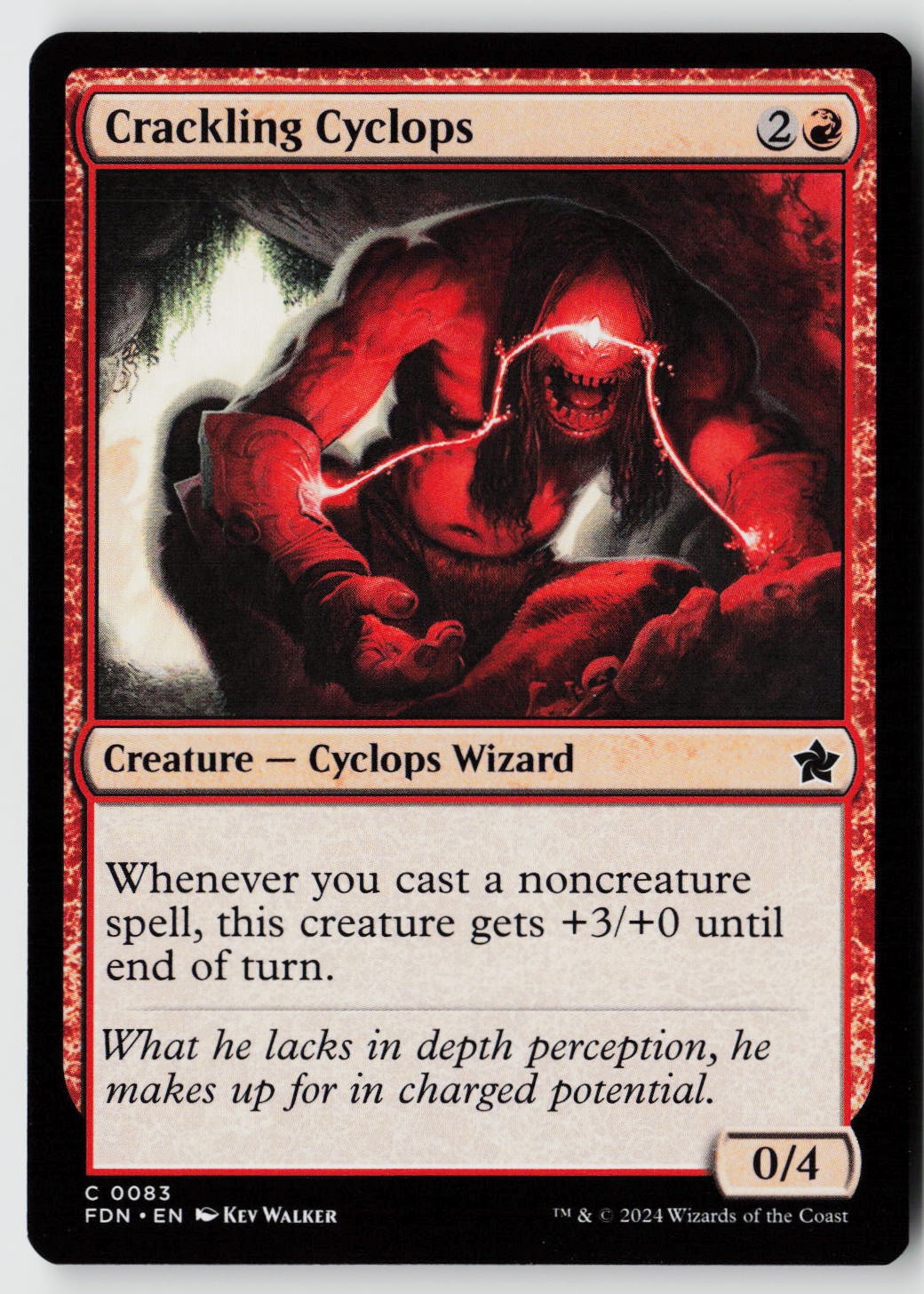Foundations #83 Crackling Cyclops