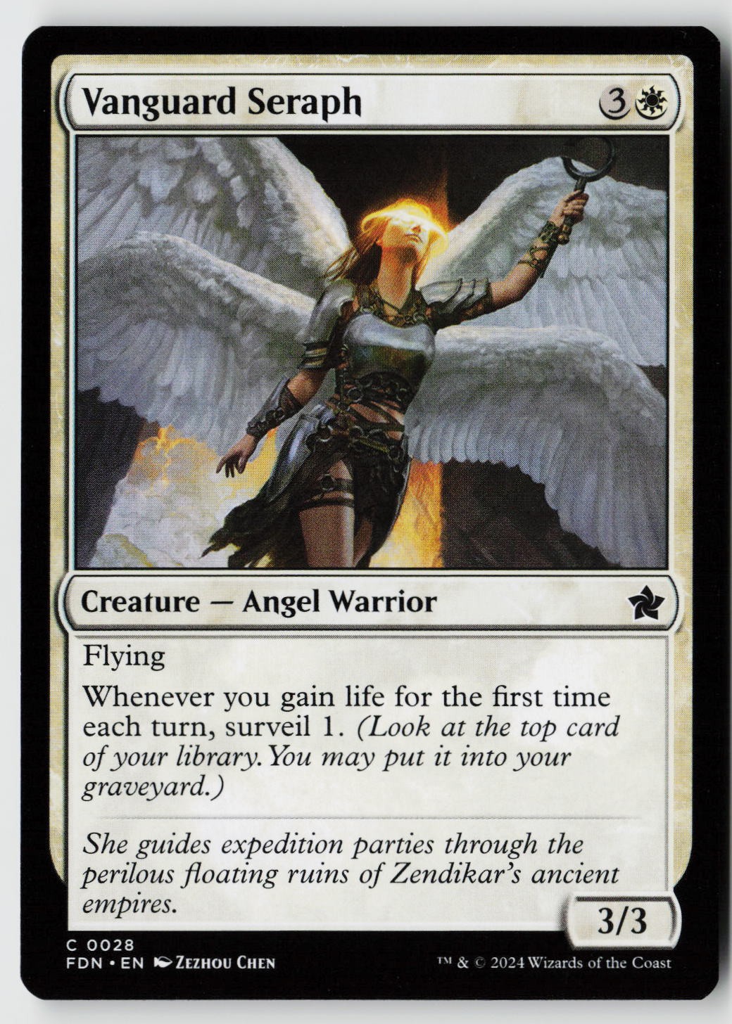 Foundations #28 Vanguard Seraph