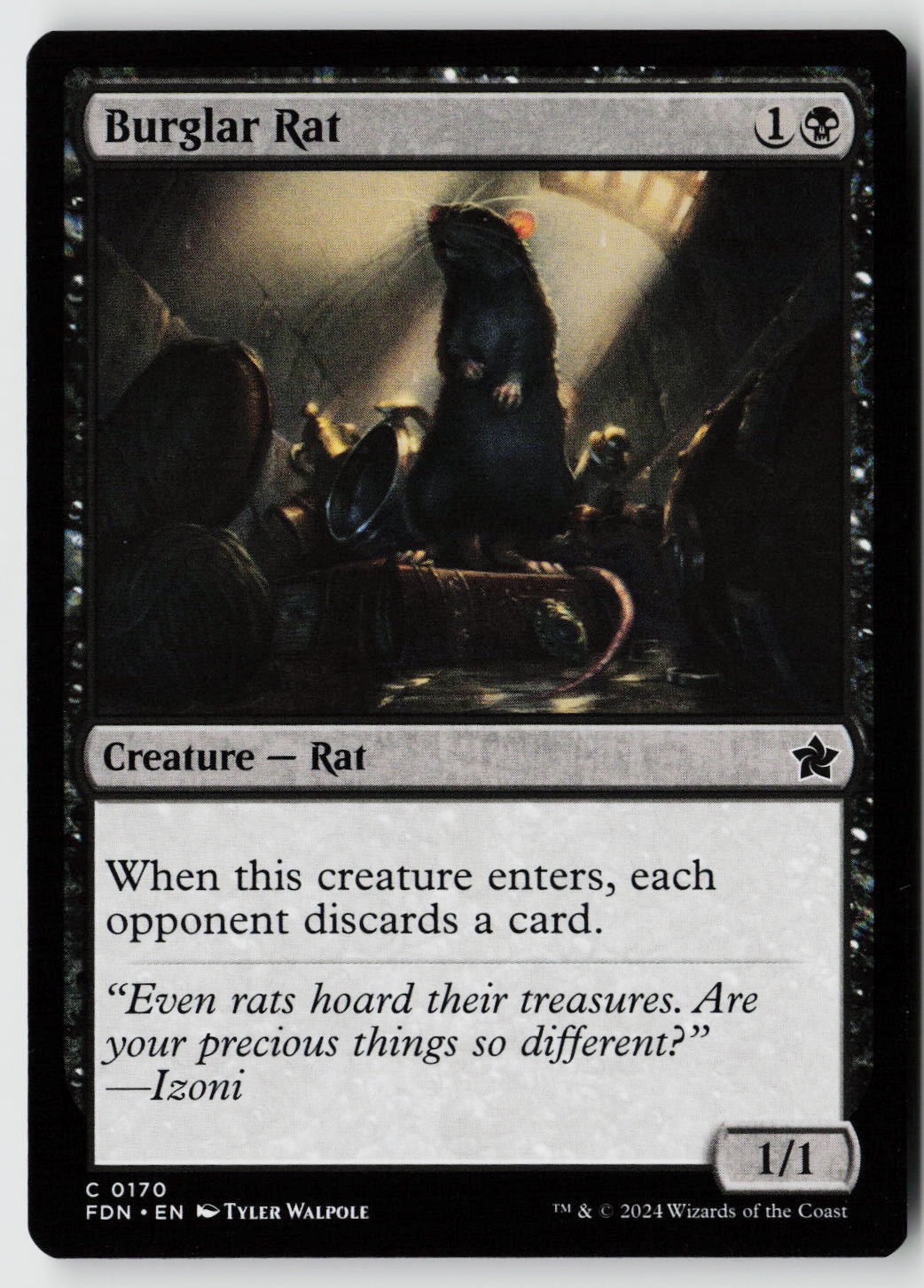 Foundations #170 Burglar Rat