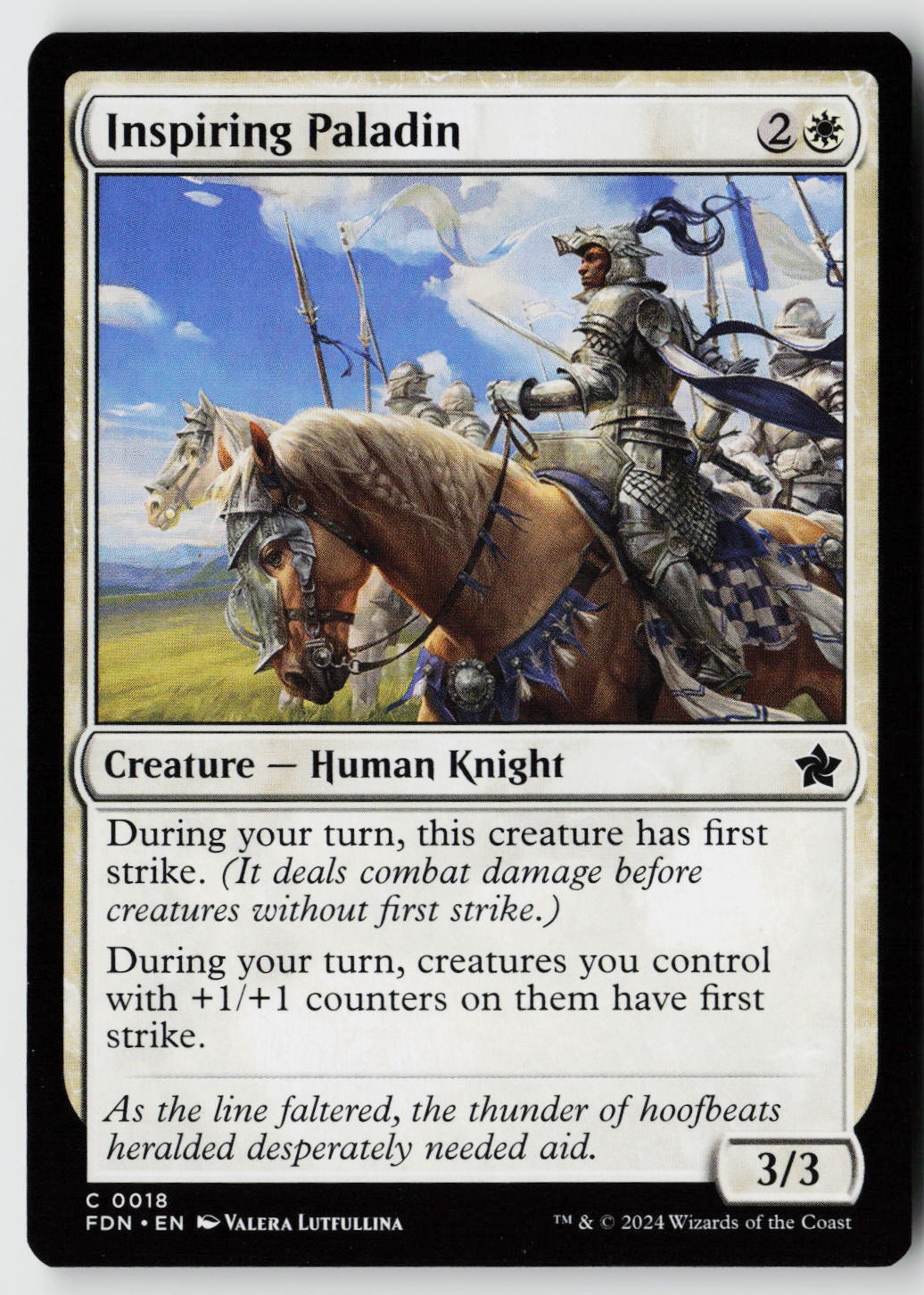 Foundations #18 Inspiring Paladin