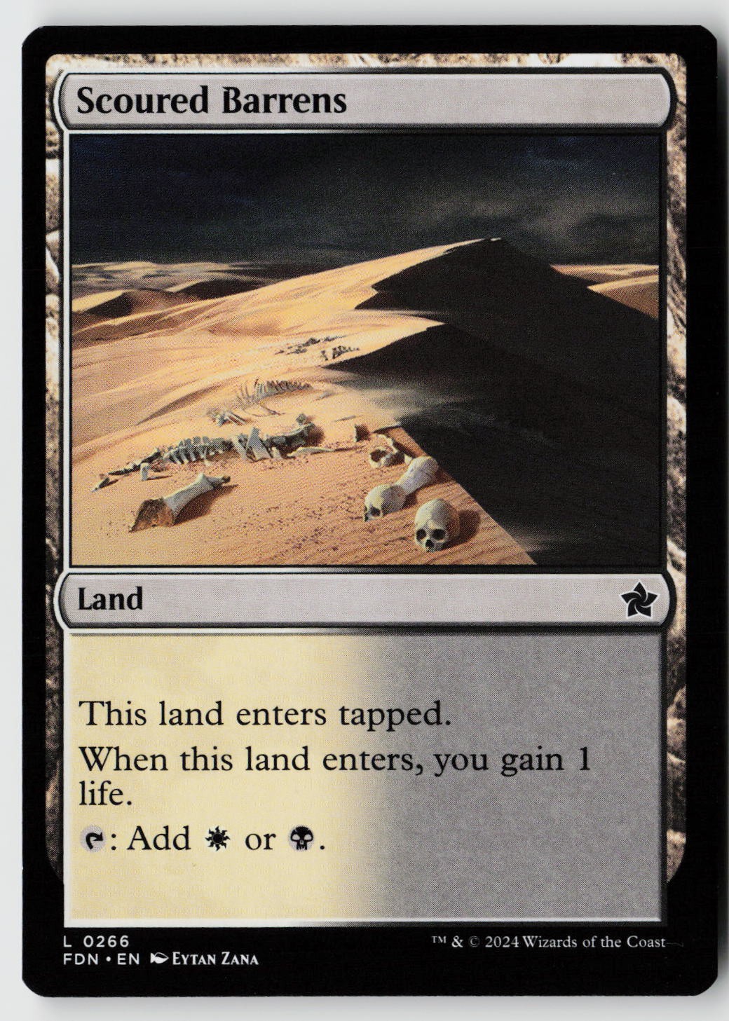 Foundations #266 Scoured Barrens