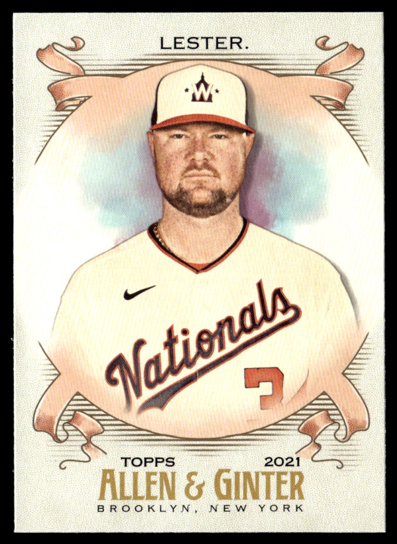 2021 Topps Allen & Ginter #181 Jon Lester