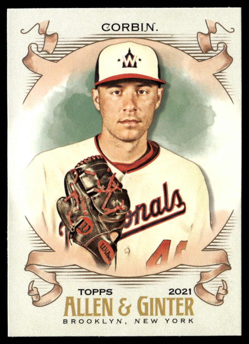 2021 Topps Allen & Ginter #345 Patrick Corbin