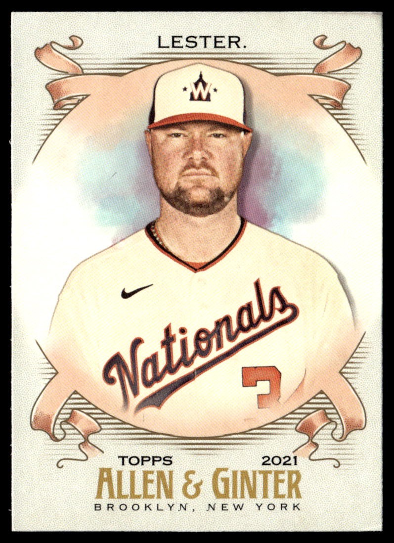 2021 Topps Allen & Ginter #181 Jon Lester