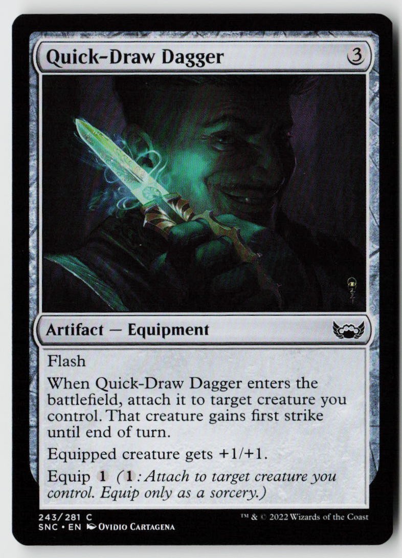 Streets of New Capenna #243 Quick-Draw Dagger