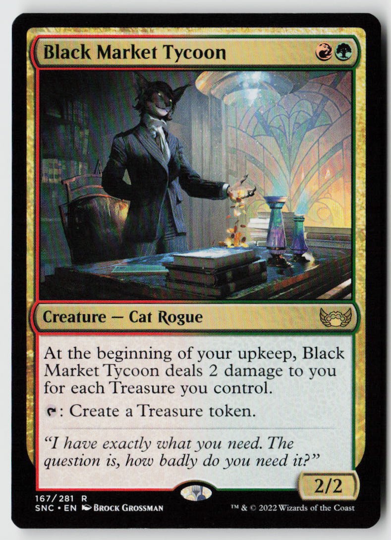 Streets of New Capenna #167 Black Market Tycoon