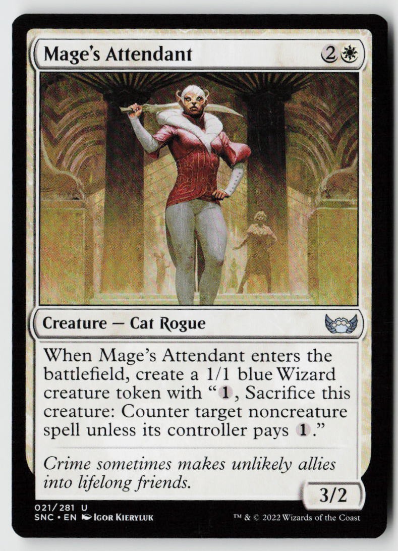 Streets of New Capenna #21 Mage's Attendant