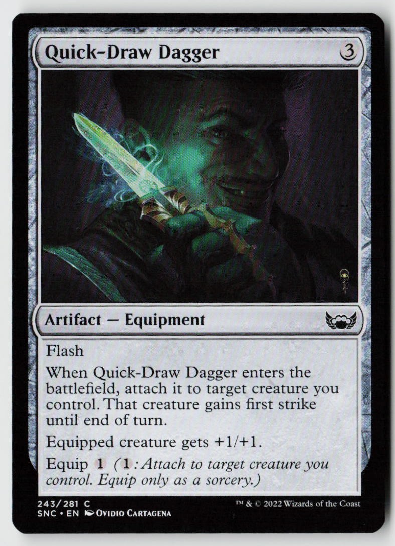 Streets of New Capenna #243 Quick-Draw Dagger