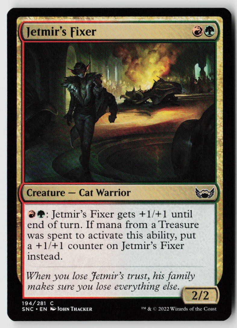 Streets of New Capenna #194 Jetmir's Fixer