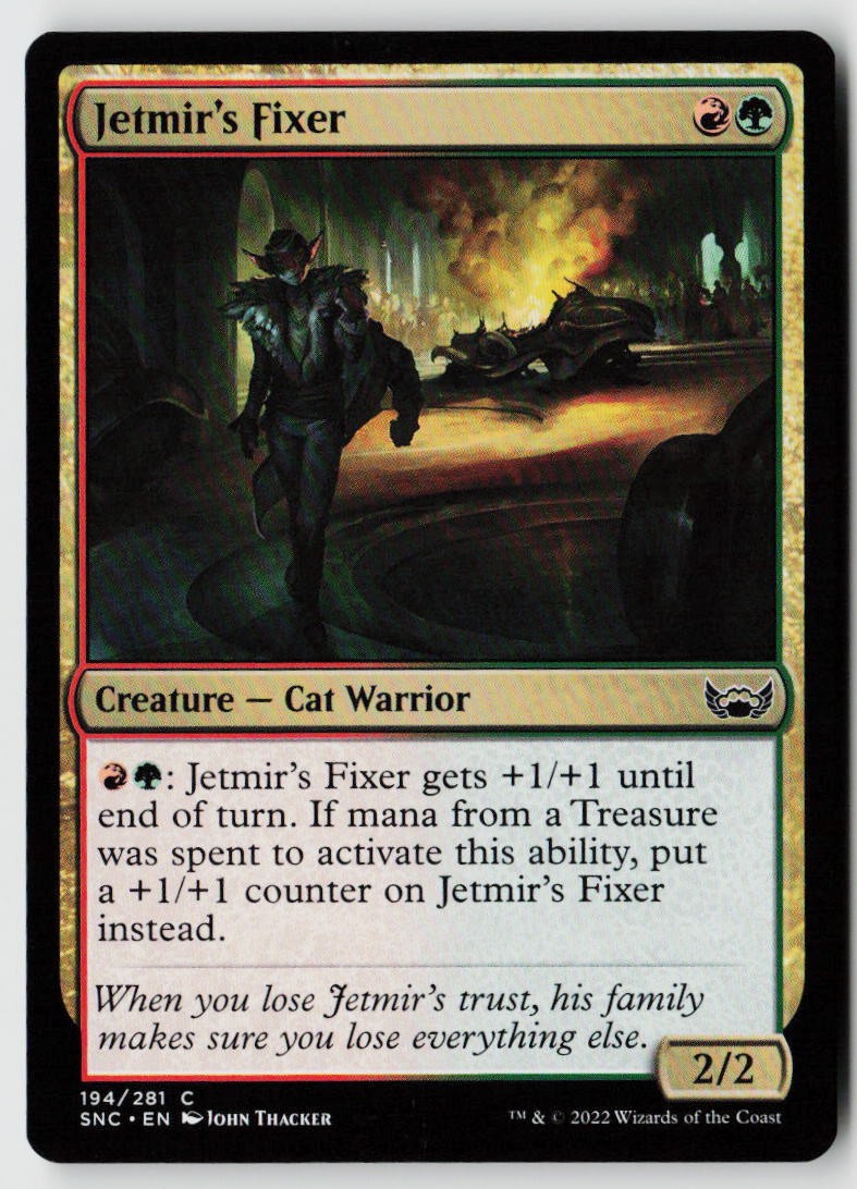 Streets of New Capenna #194 Jetmir's Fixer
