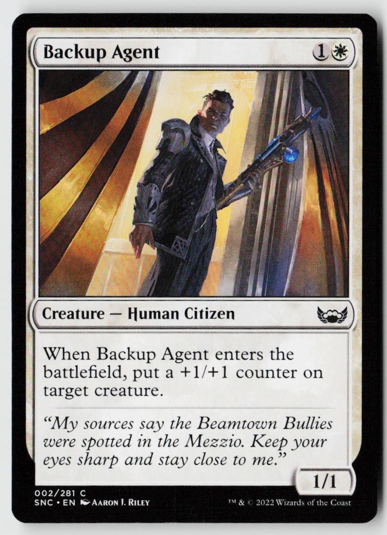 Streets of New Capenna #2 Backup Agent