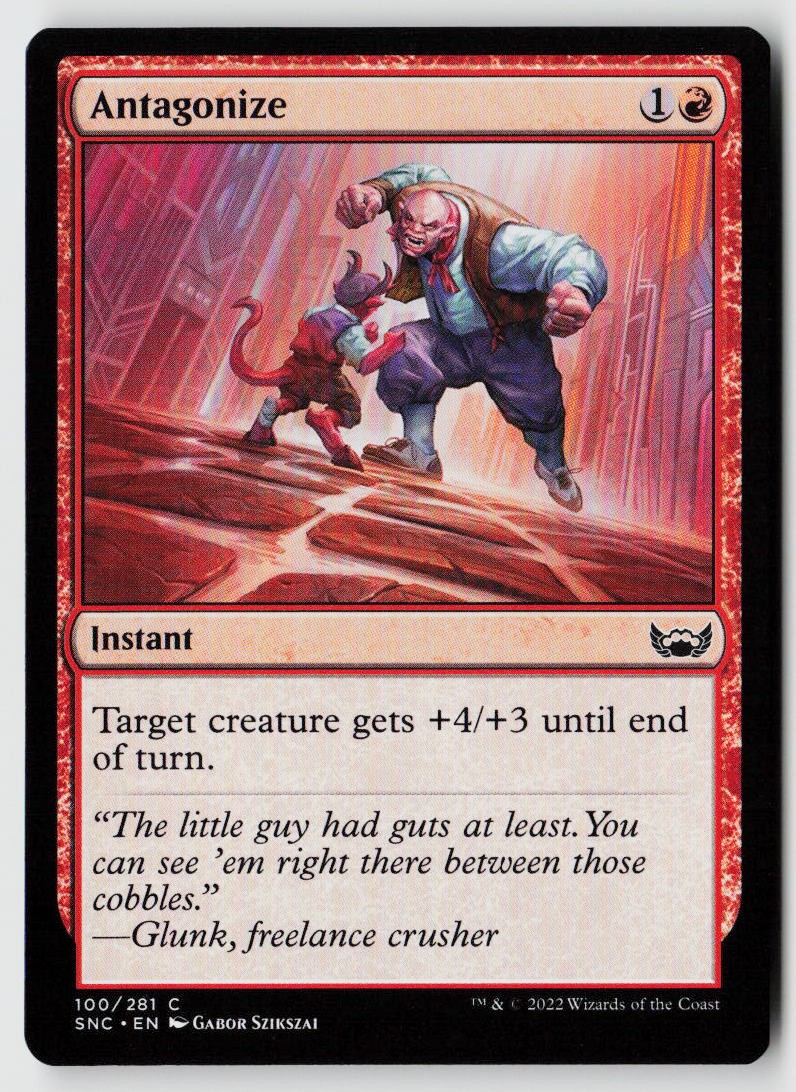 Streets of New Capenna #100 Antagonize