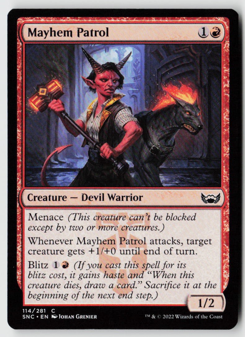 Streets of New Capenna #114 Mayhem Patrol