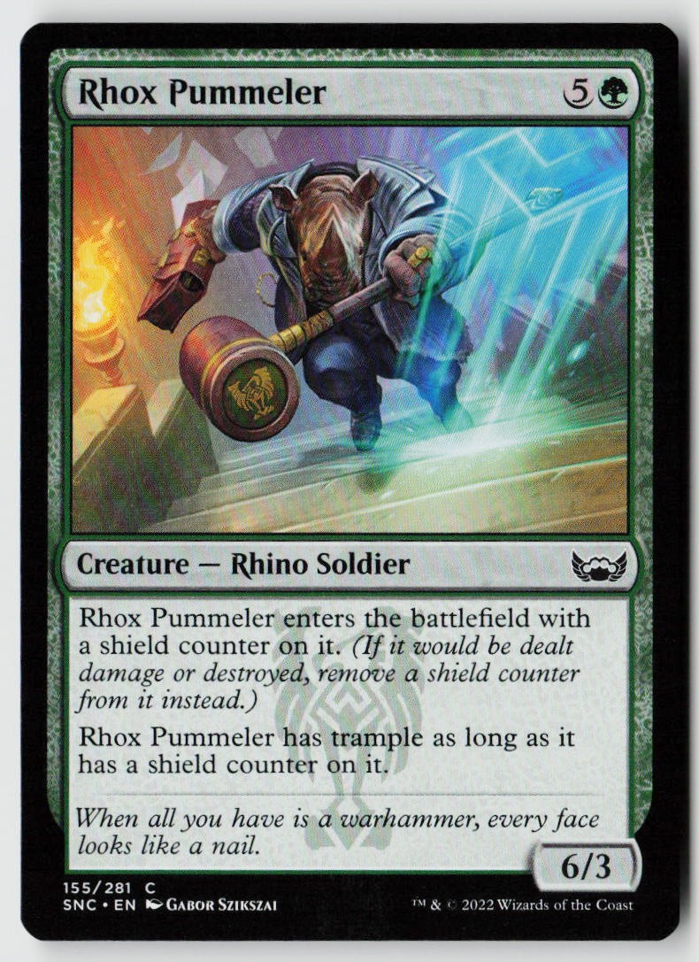 Streets of New Capenna #155 Rhox Pummeler