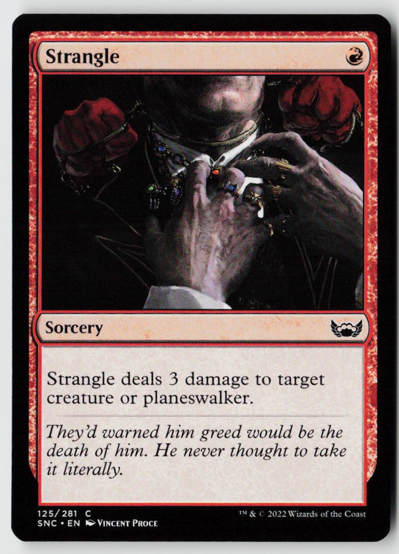 Streets of New Capenna #125 Strangle