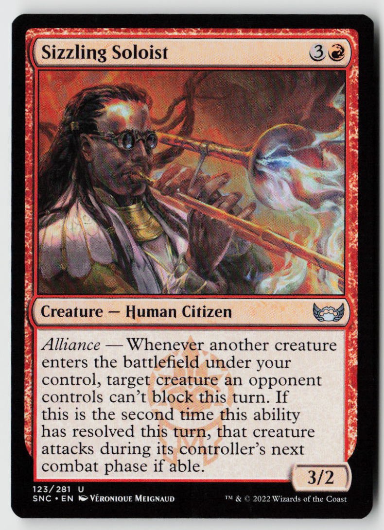 Streets of New Capenna #123 Sizzling Soloist
