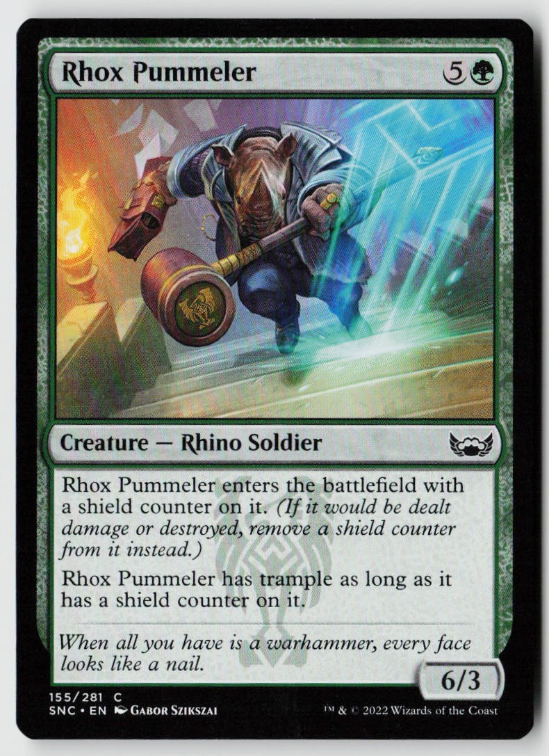 Streets of New Capenna #155 Rhox Pummeler