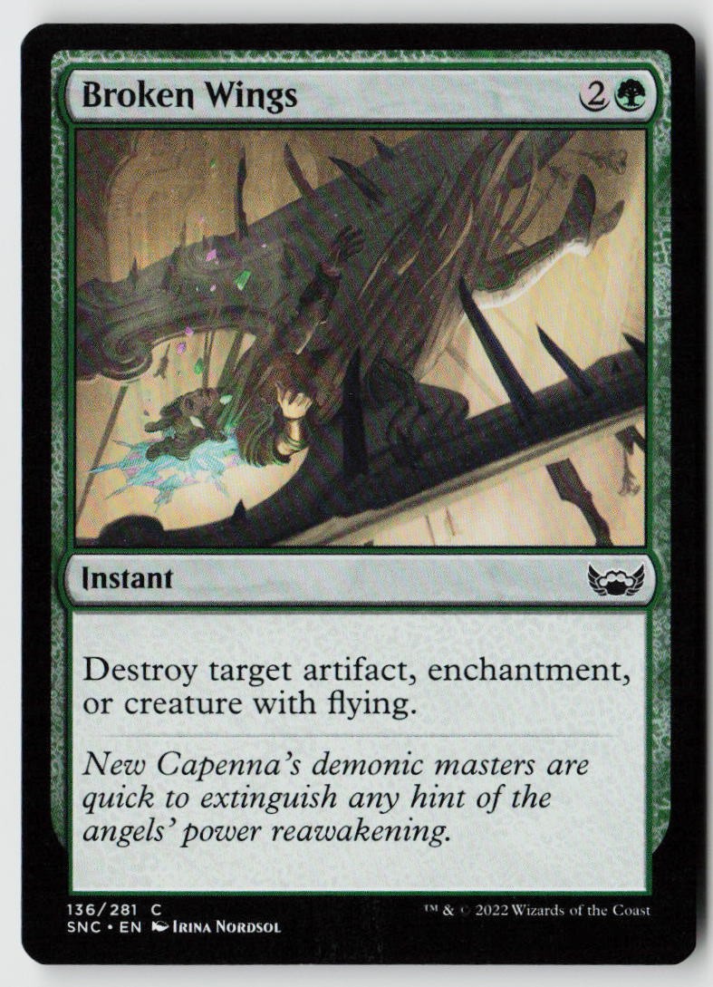 Streets of New Capenna #136 Broken Wings