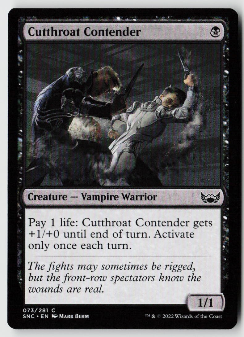 Streets of New Capenna #73 Cutthroat Contender