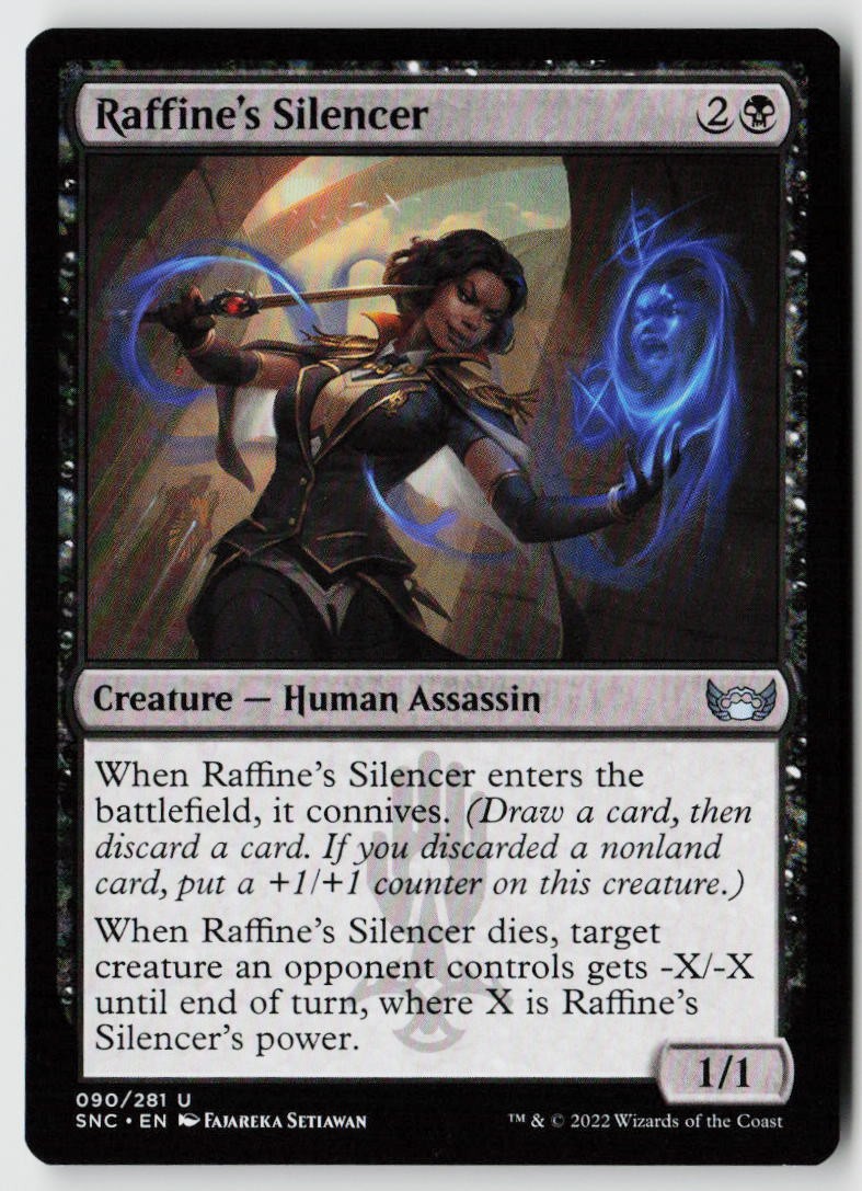Streets of New Capenna #90 Raffine's Silencer