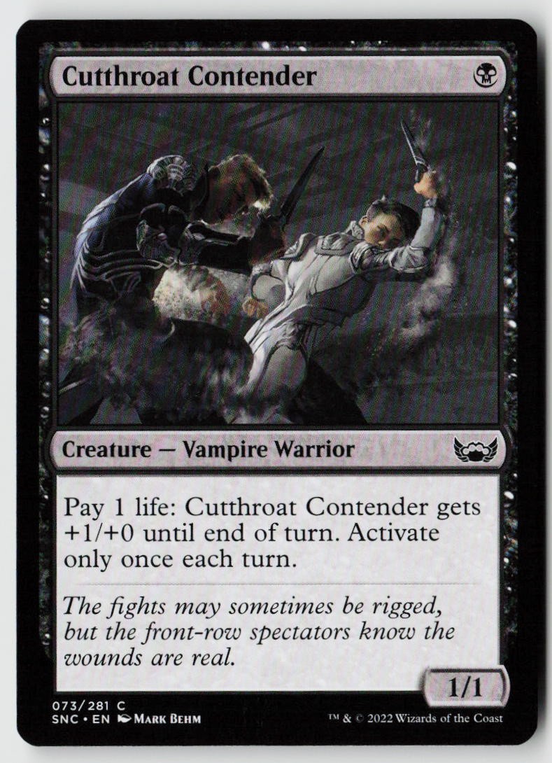 Streets of New Capenna #73 Cutthroat Contender