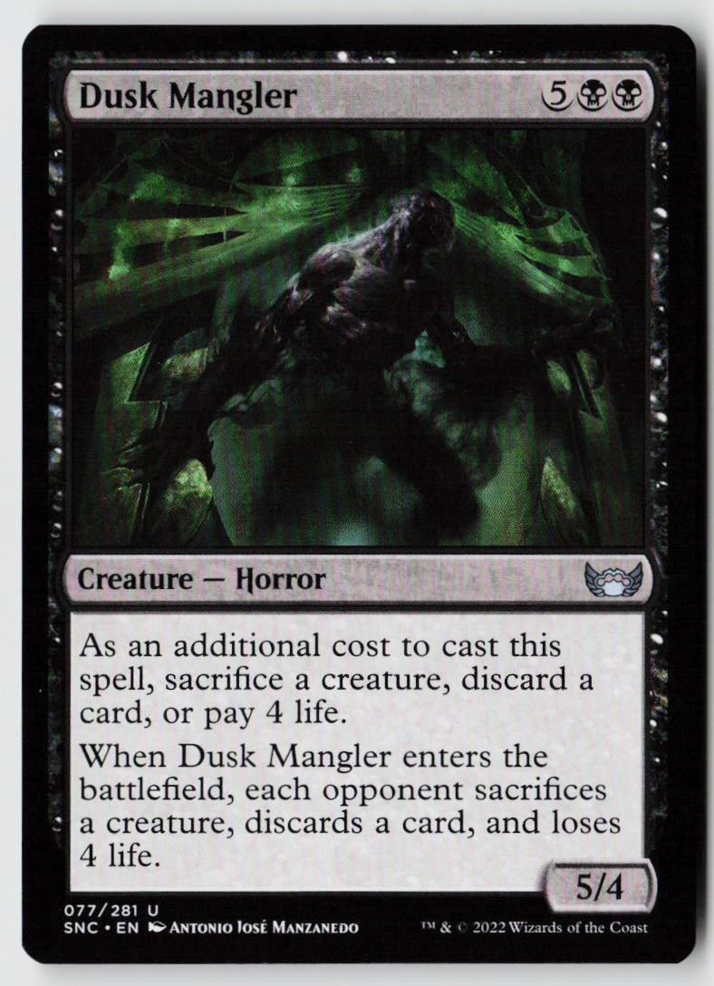 Streets of New Capenna #77 Dusk Mangler